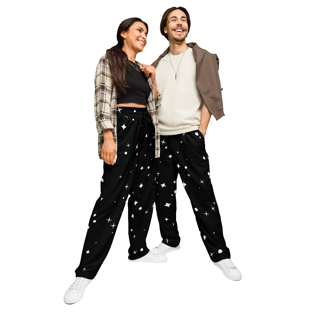 Leveälahkeiset housut "joggerit" ♻️ – Stars